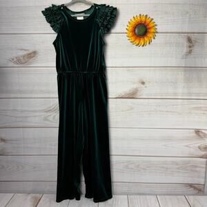 bonnie jean girls velvet‎ romper 8